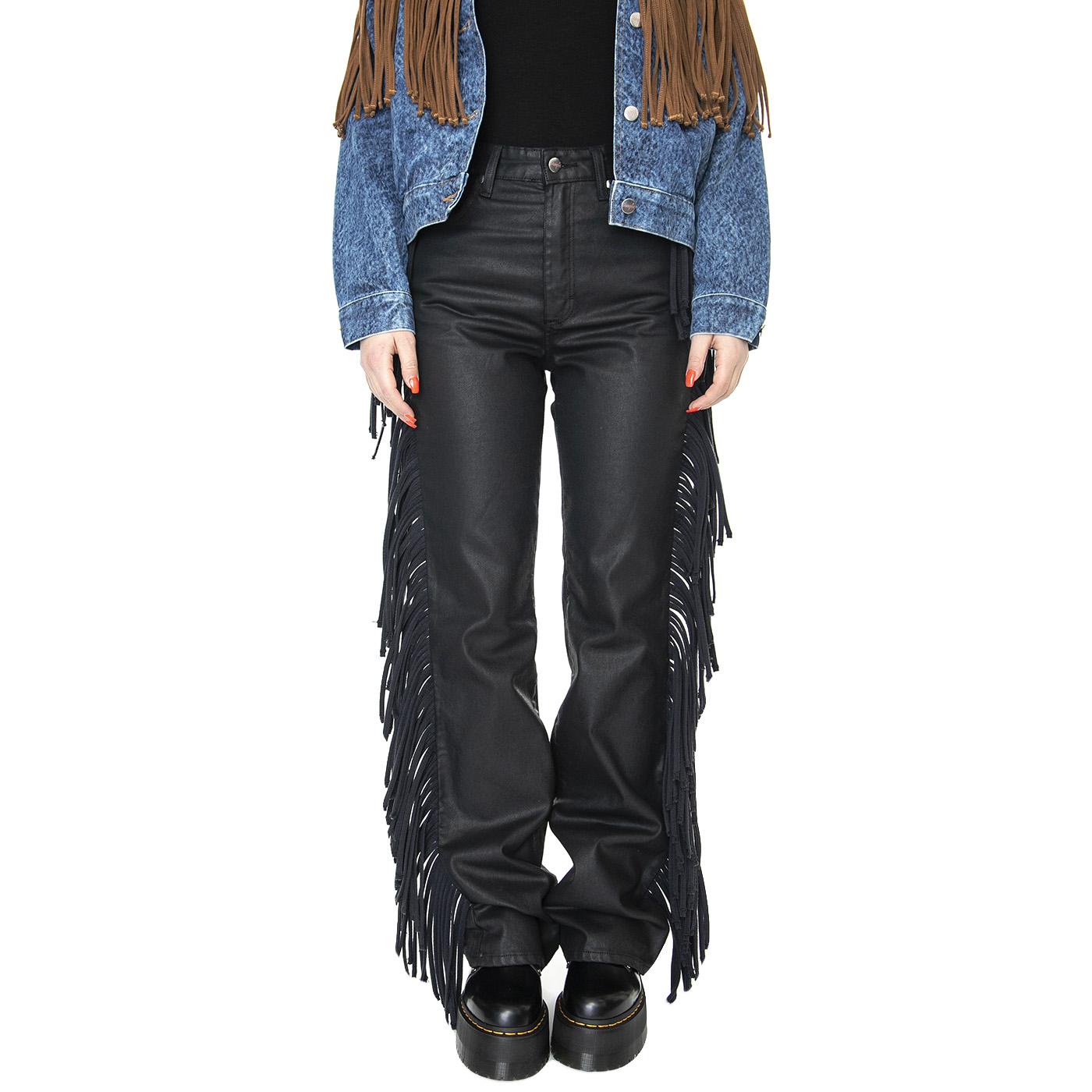 Westward Black - Pantaloni Denim Jeans Donna Neri W2H3G210032  WRANGLER 