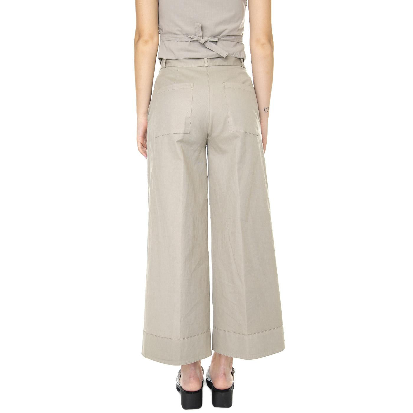 W' Pantalone Gres 311SD25012 - Pantaloni Donna Begie 311SD25012-S2247  ALESSIA SANTI 