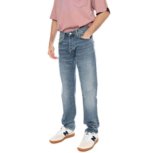 Klondike Pant Blue - Pantaloni Denim Jeans Uomo Blu I024898 01WJ CARHARTT WIP 