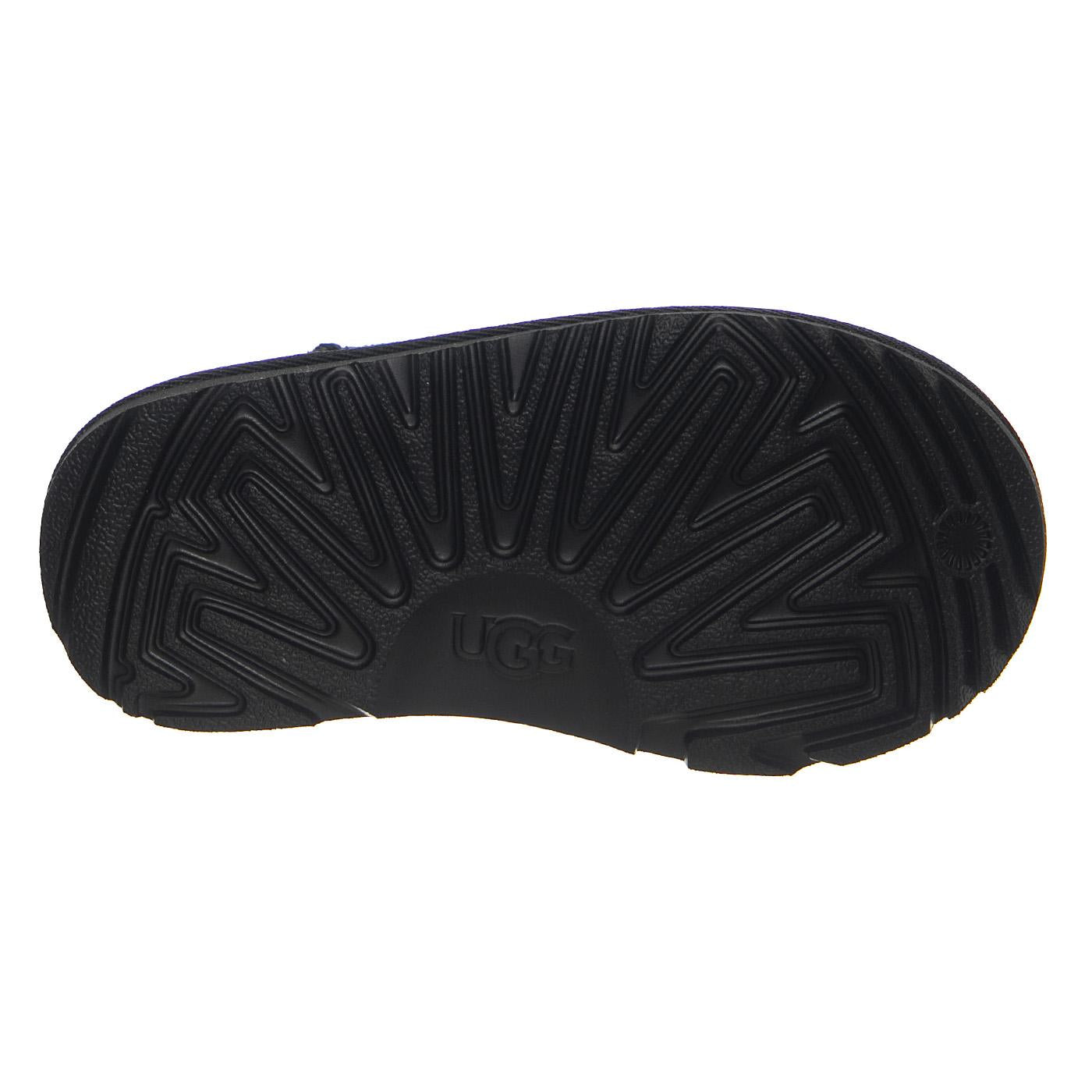 UGG Classic Ultra Mini Black - Scarpe Bambino/Bambina in Pelle Scamosciata Nera 1130750T BLK UGG 