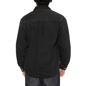 Harvey Shirt Jac Black - Camicia Denim Jeans Uomo Blu I033346.894L  CARHARTT WIP 