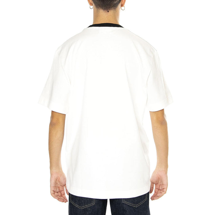 T-Shirt TH3837-70V White - Maglietta Girocollo Uomo Bianca TH3837-70V  LACOSTE 