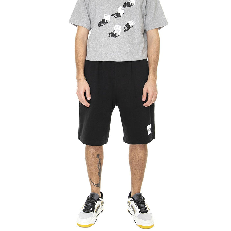 M' Summer Logo Short TFN Black - Bermuda Uomo Neri NF0A8237JK31  THE NORTH FACE 