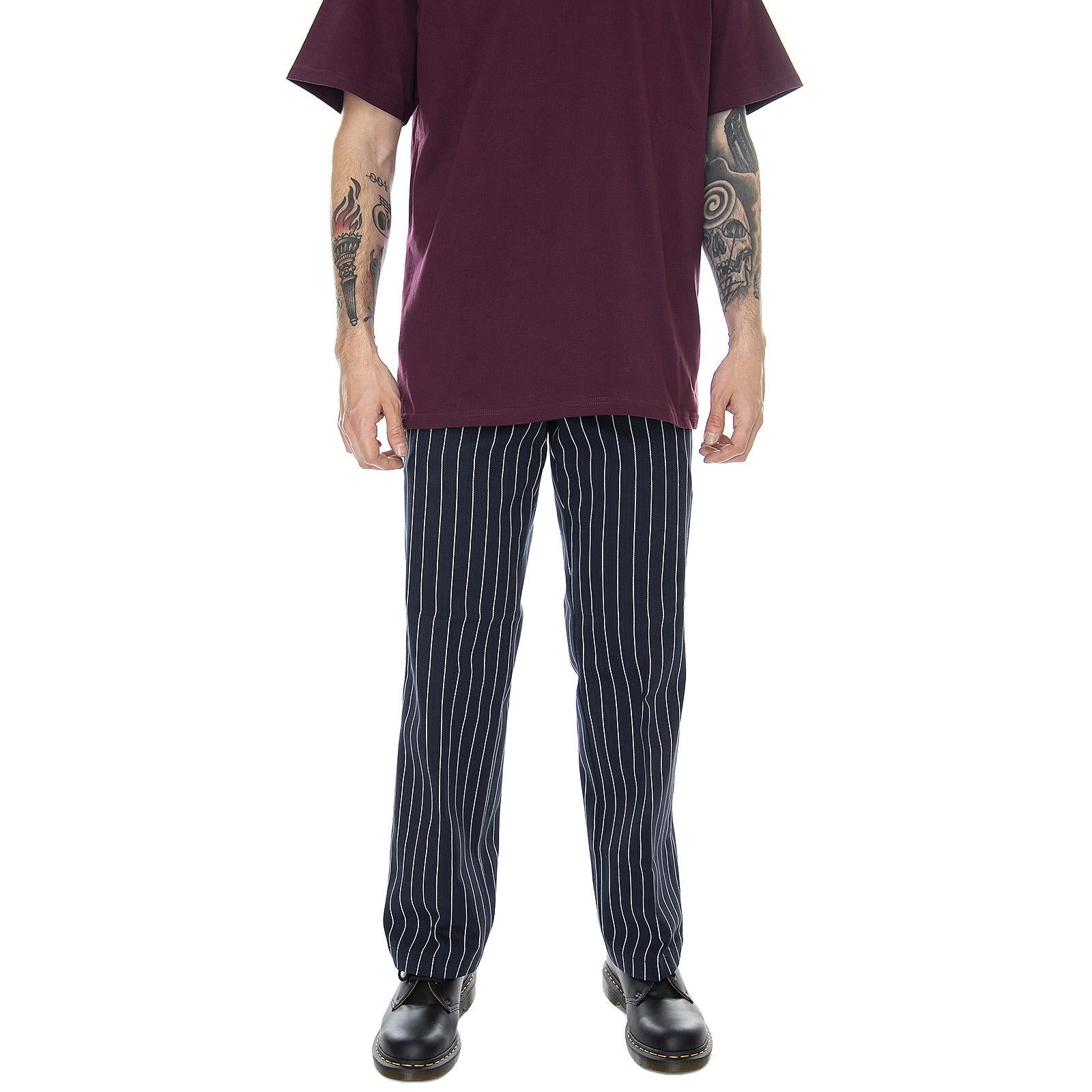 Wp 873 Stripe Pants - Dark Blue - Pantaloni Uomo Multicolore 01210146W-DKB . DICKIES 