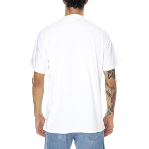 Gamma S/S Tee White - Maglietta Girocollo Uomo Bianca / Multicolore TS01973-WHITE  HUF 