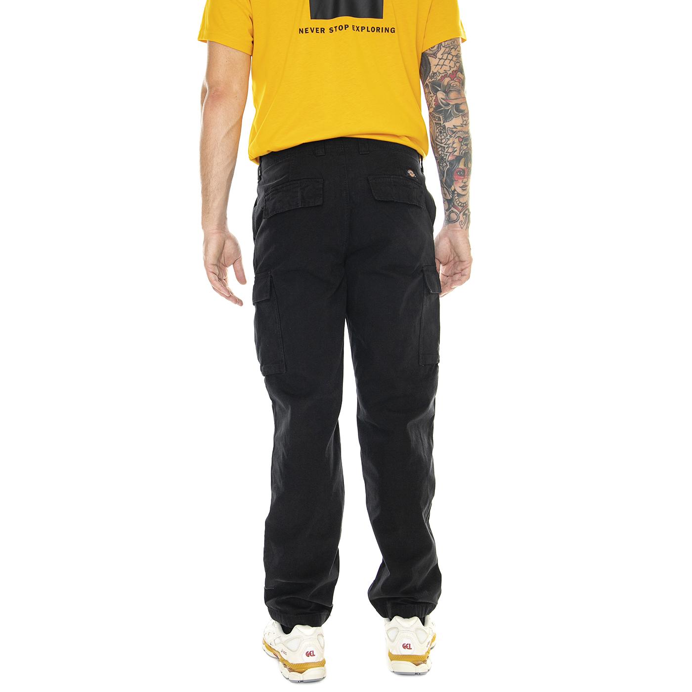 Johnson Cargo Black - Pantaloni Cargo Uomo Neri DK0A4YF2BLK1  DICKIES 