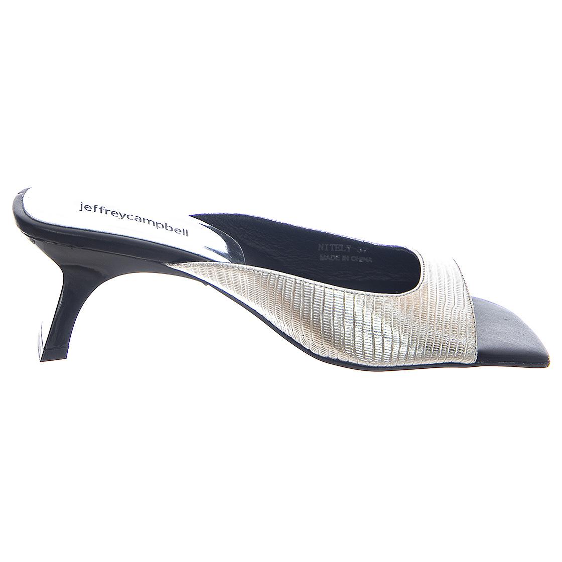 Nitely - Sandali Donna Argento JCSR113L09-SIL  JEFFREY CAMPBELL 