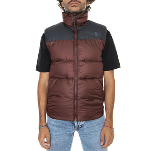 Men Nuptse III Vest Jacket -Sequoia Red - Giacca Smanicata Uomo Bordeaux T933J538X  THE NORTH FACE 