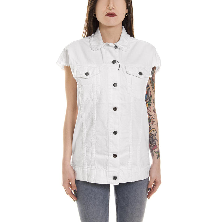 Vera Vest White 1711124-199  DR. DENIM 