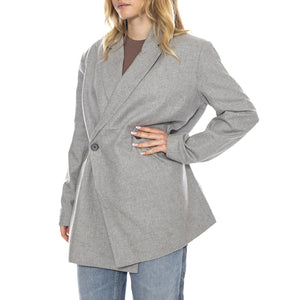 Linelina Gull Melange -- Giacca Donna Grigia 214119628 3803m MINIMUM 