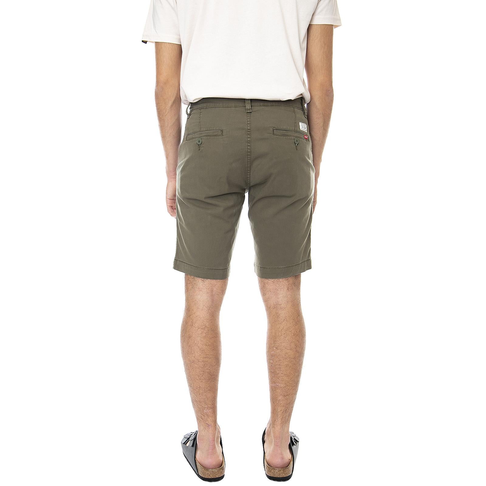 M' Chino Taper Shorts Bunker Olive - Bermuda Chino Uomo Verdi 17202-0004  LEVIS 