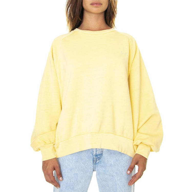 Snack - Felpa Girocollo Donna Gialla  XS A1898-0003  LEVIS 