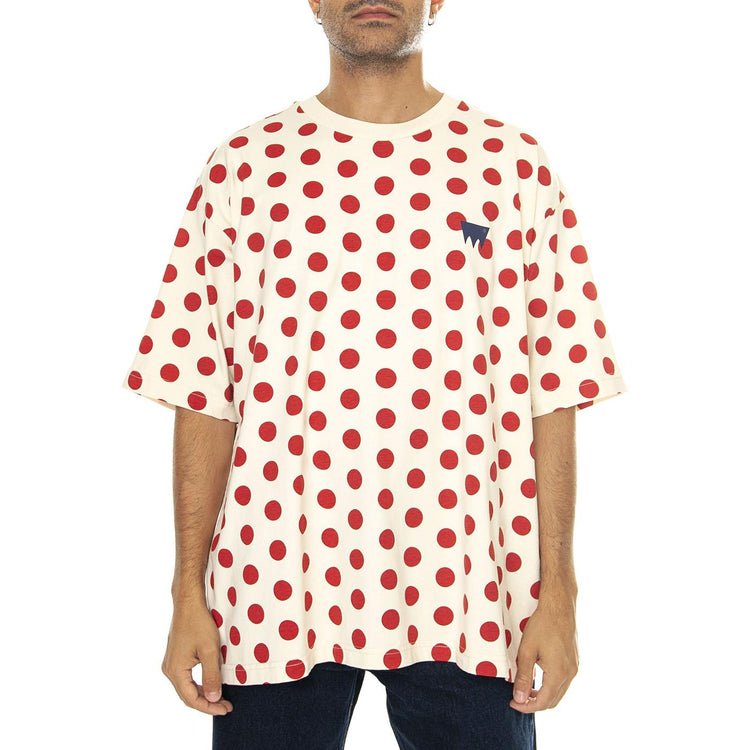 Skate Graphic Box Tee Polka Dot Cream An Neutral - Maglietta Girocollo Uomo Multicolore A1005-0026  LEVIS 