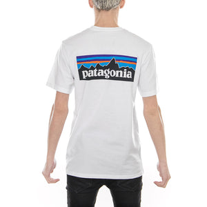 Mn P-6 Logo Responsibili-Tee - White - Maglietta Girocollo Uomo Bianca 39174-WHI  PATAGONIA 