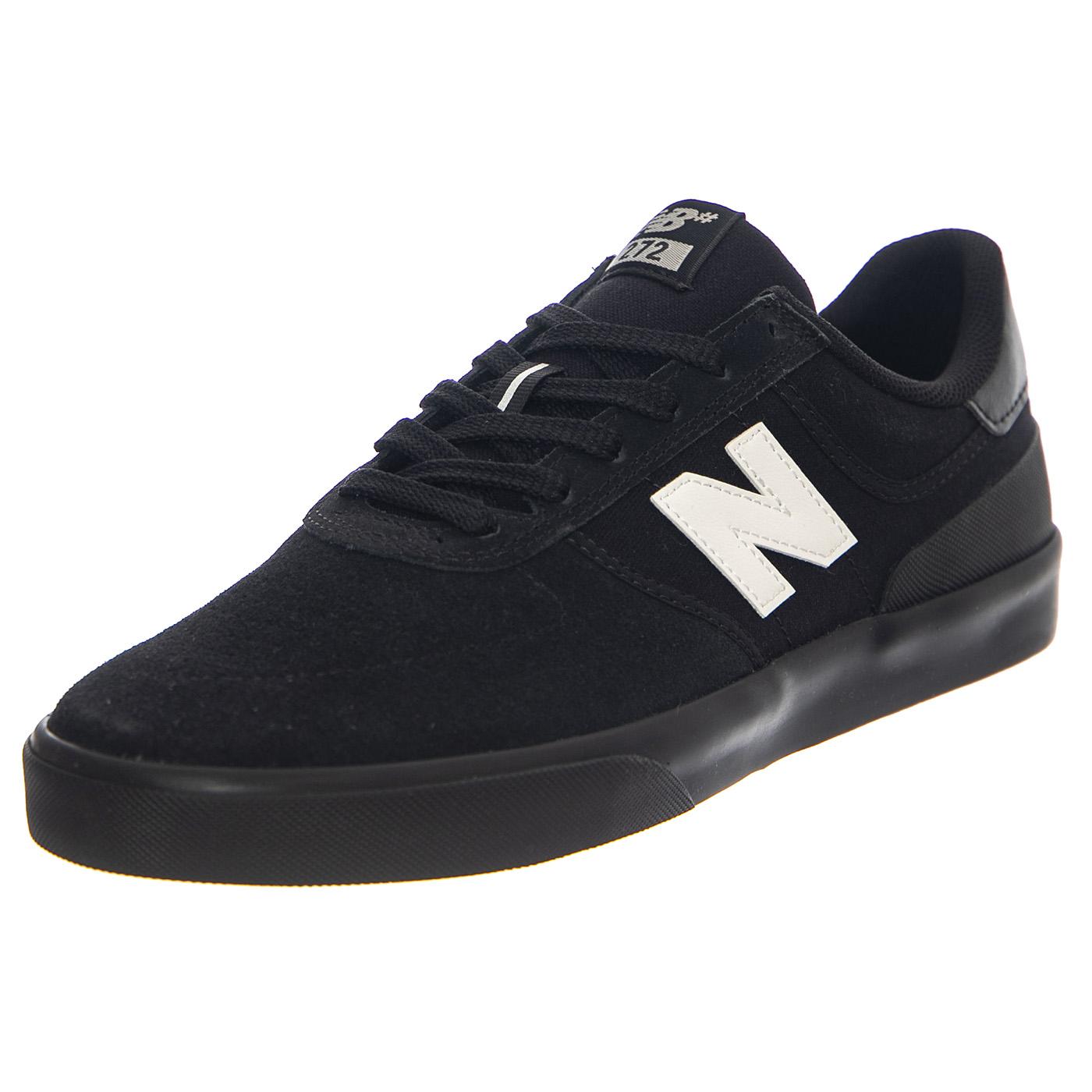 Numeric Skateboarding Black Leather/Textile - Scarpe Uomo Nere NM272BWD  NEW BALANCE 