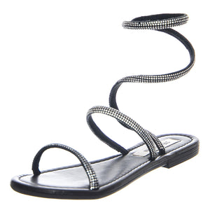 Sociable Black / Silver - Sandali Donna Argento SMSSOCIABLE-BLKSIL  STEVE MADDEN 