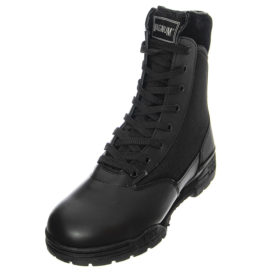 Magnum Classic - Scarpe Stringate Profilo alla Caviglia Uomo Nere MASM801555-021 . MAGNUM 