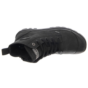 W' Pampa Hi Zip Black Shoes - Stivaletti alla Caviglia Uomo Neri PA-06442-008-M  PALLADIUM 