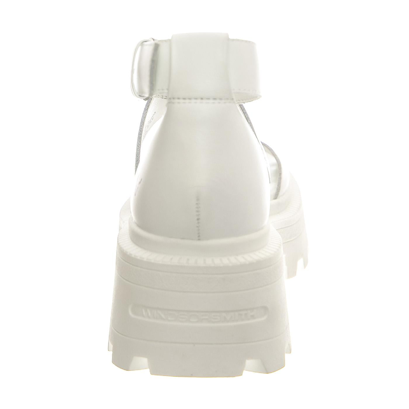 Reveal White Leather - Sandali Donna Bianchi WSSREVEAL-WHI  WINDSOR SMITH 