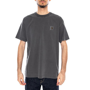 S/S Nelson T-Shirt Black - Maglietta Girocollo Uomo Nera I029949 89GD CARHARTT WIP 