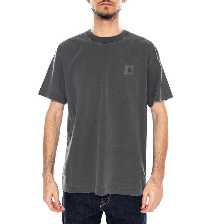 S/S Nelson T-Shirt Black - Maglietta Girocollo Uomo Nera I029949 89GD CARHARTT WIP 