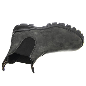 2238 Rustic Black Leather Rustic Black & Black - Stivaletti Profilo alla Caviglia Uomo Grigi 2238 RUSTIC BLACK LEATHER-FW22  BLUNDSTONE 