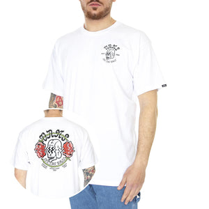 Shaken Skull SS Tee White - Maglietta Girocollo Uomo Bianca VN00003GWHT1  VANS 