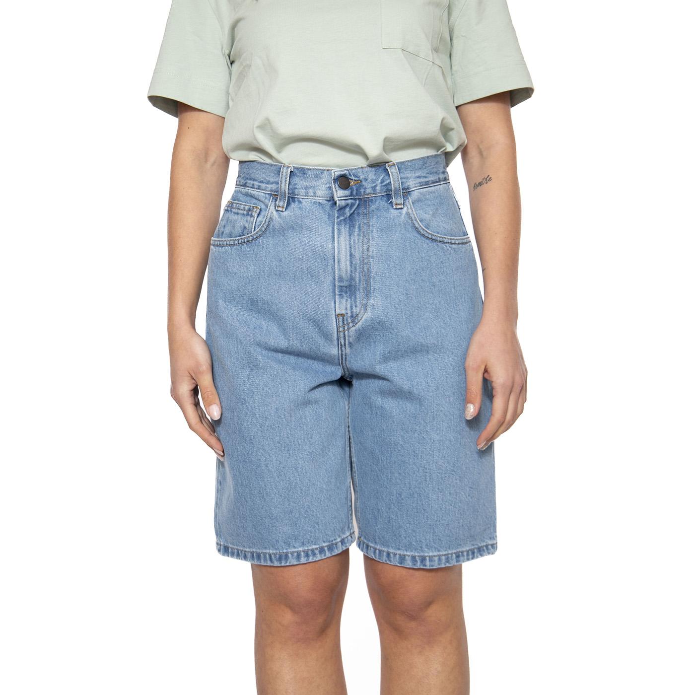 W' Brandon Short Blue - Bermuda Donna Blu I031919.0112  CARHARTT WIP 