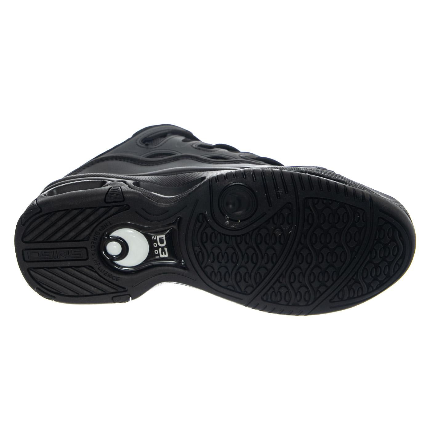 D3 2001 (25th) Footwear Black/Black/Black - Scarpe Stringate Uomo Nera 1141 OS001236 OSIRIS 