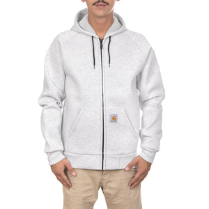Car-Lux Hooded Jacket - Ash Heather / Grey - Giacca Invernale Uomo Grigia I018044.03-482.05  CARHARTT WIP 
