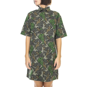  LOW10052FST-GREEN  LAZY OAF 