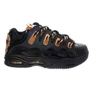 D3 2001 (25th) Footwear Black/Gold - Scarpe Stringate Uomo Nera 1141 OS002981 OSIRIS 