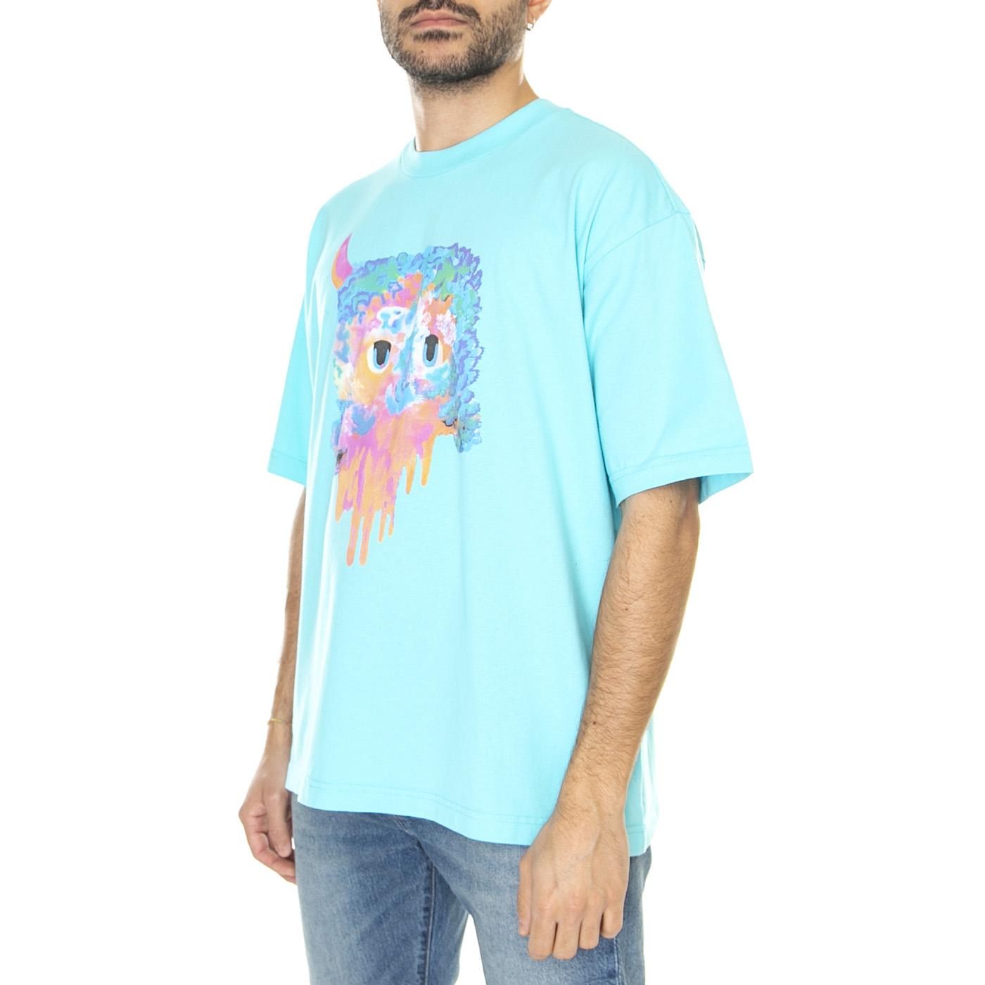 Skate Graphic Box Tee Basck #2 Multioclor Neutral - Maglietta Girocollo Uomo Blu A1005-0013  LEVIS 