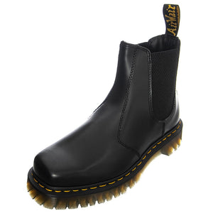 2976 Bex Squared Black Polished Smooth - Stivaletti Profilo alla Caviglia Donna Neri 27888001  DR.MARTENS 
