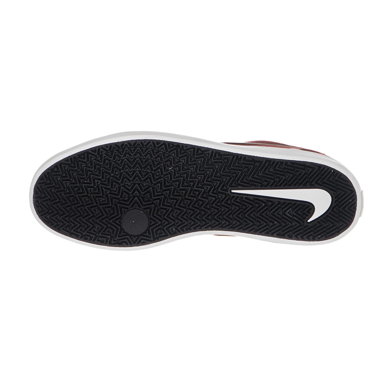 SB Check Solarsoft Canvas Dark Team Red / Black - White 843896-611  NIKE 