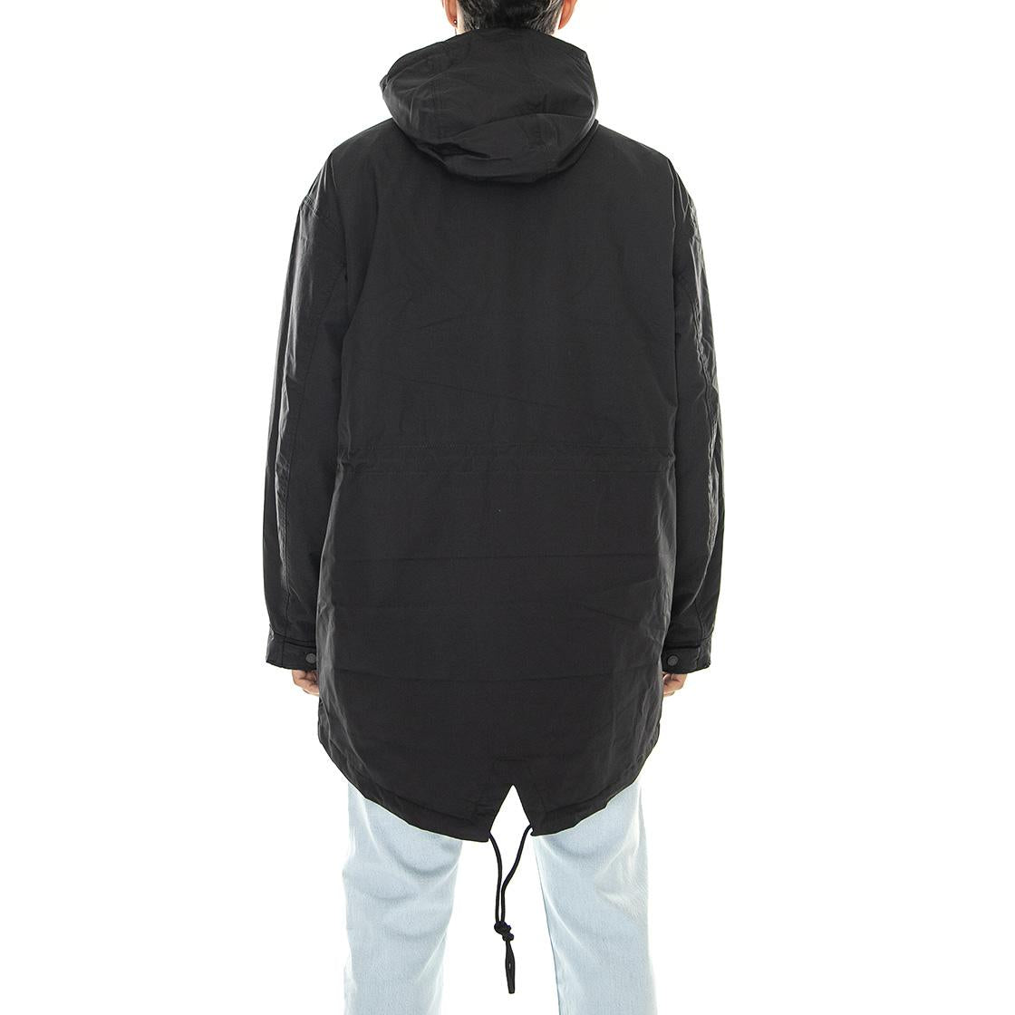 Glacier View Parka Military Black - Giacca Invernale con Cappuccio Uomo Nera DK0A4XZ2BLK1  DICKIES 