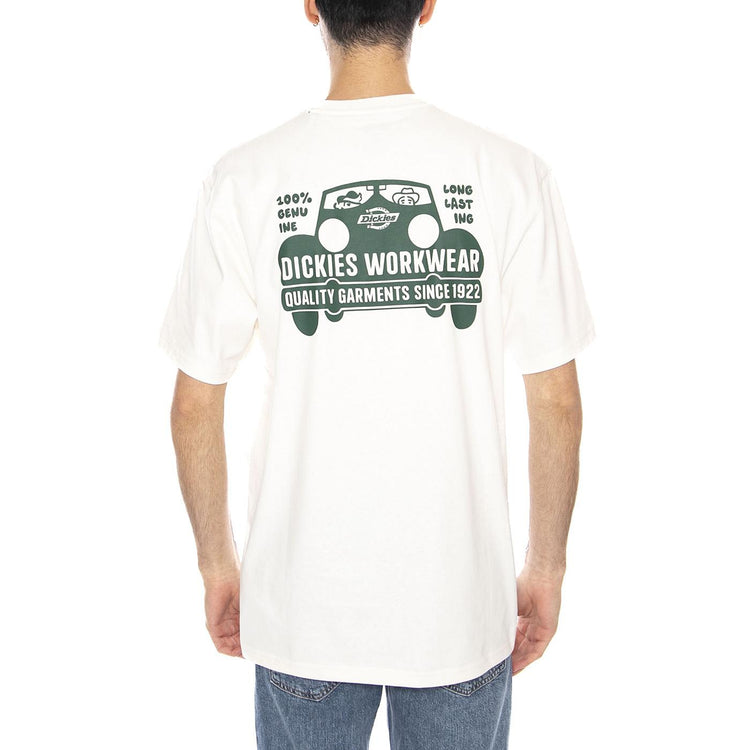 Gordonsville Tee Ss Egret -- Maglietta Girocollo Uomo Bianca DK0A87QUC481 . DICKIES 