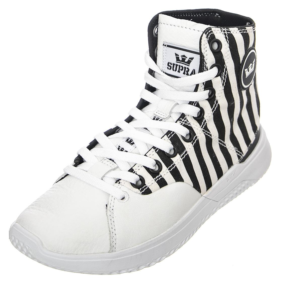  STATIK White Stripe-White  SUPRA 