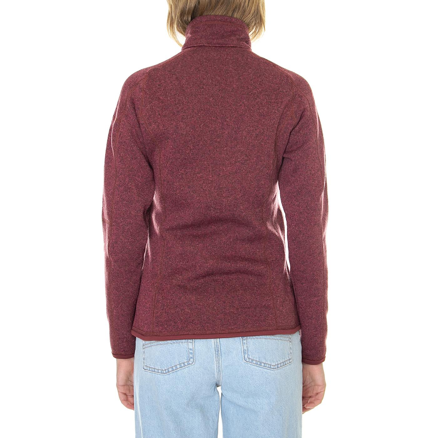 W's Better Sweater Jacket Sequoia Red - Giacca Invernale Donna Bordeaux 25543-SEQR  PATAGONIA 