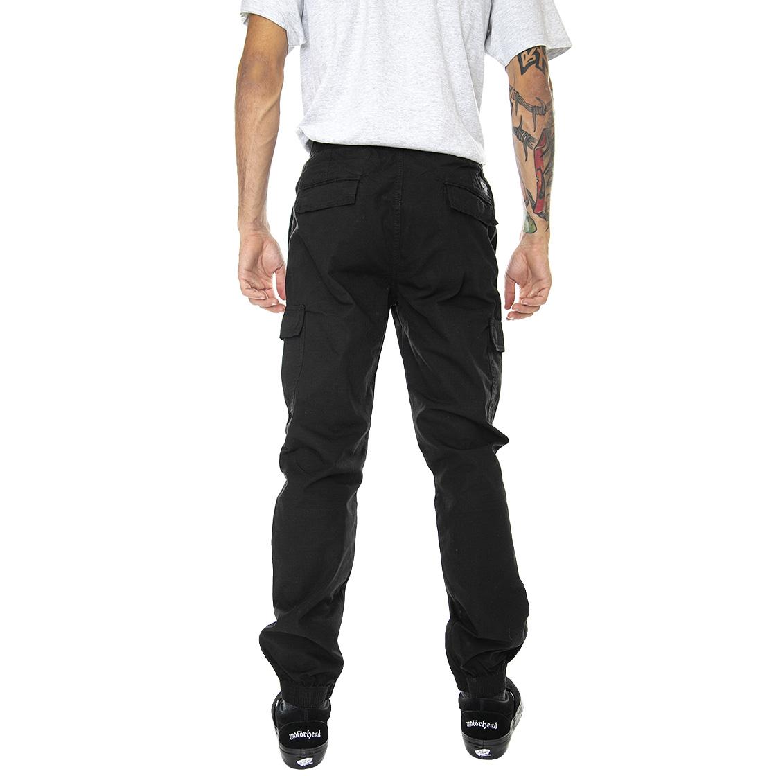Cargo Jogger Black - Pantaloni Cargo Uomo Neri 22WICJ01-BLACK  IUTER 