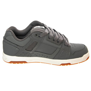 DC Shoes Stag Grey / Gum - Scarpe Stringate Profilo Basso Uomo Grigie 320188-2GG  DC 