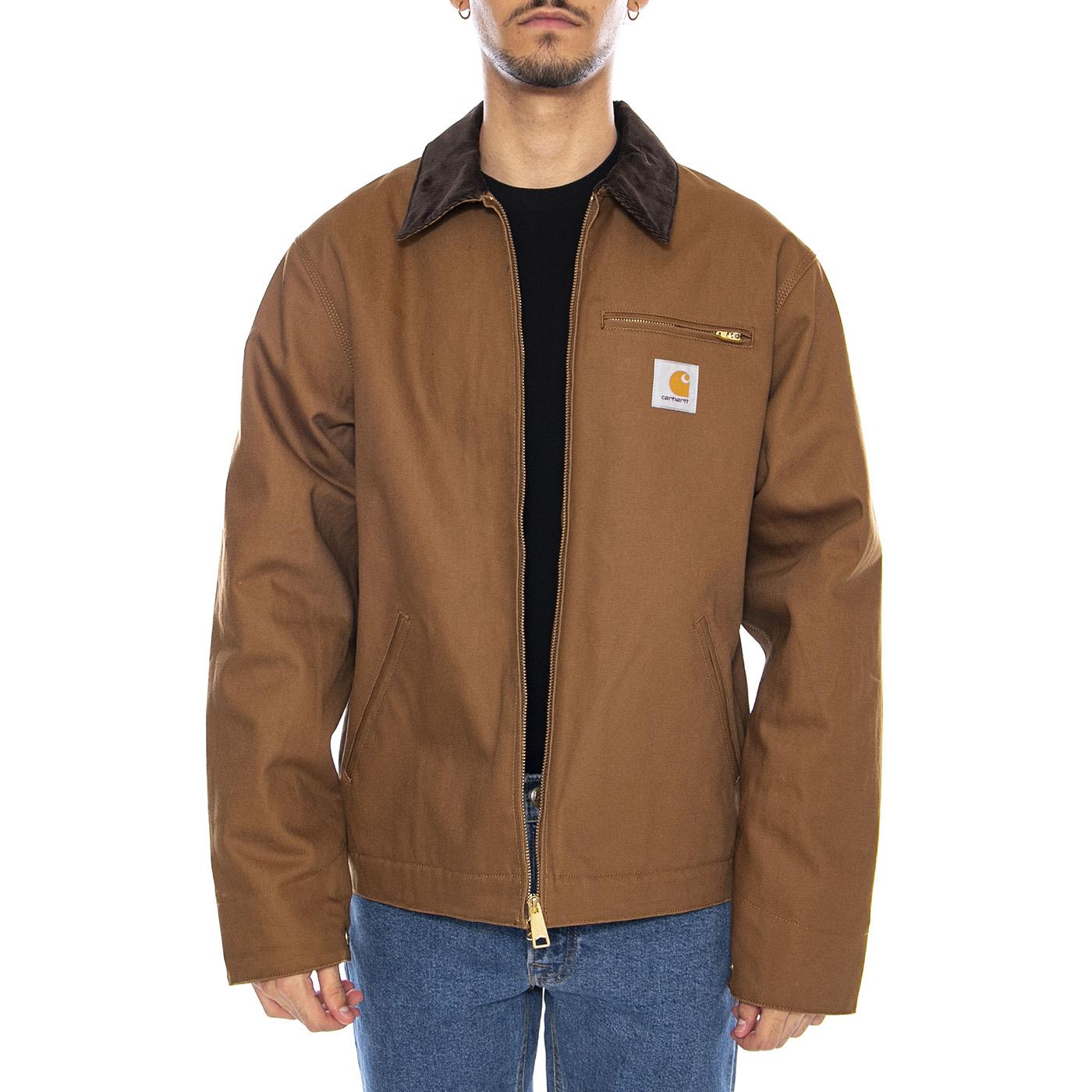 OG Detroit Jacket Hamilton Broen / Tobacco / Rigid - Giacca Marrone I015264.00S01  CARHARTT WIP 