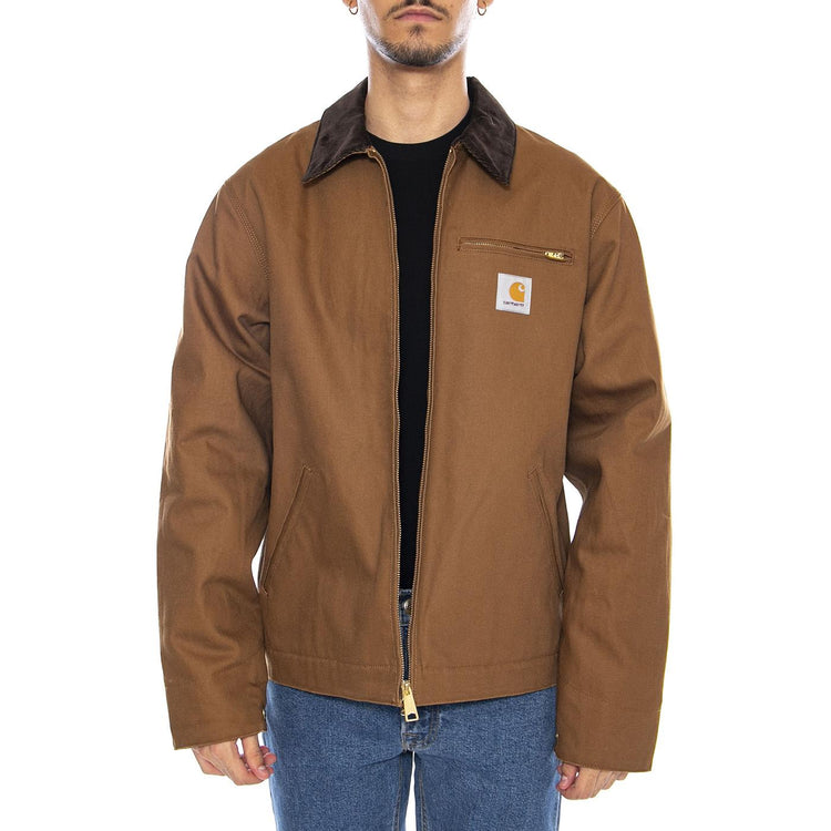 OG Detroit Jacket Hamilton Broen / Tobacco / Rigid - Giacca Marrone I015264.00S01  CARHARTT WIP 