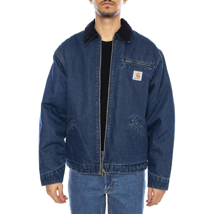 OG Detroit Jacket - Blue / Dark Navy, Stone washed I035878.45306  CARHARTT WIP 