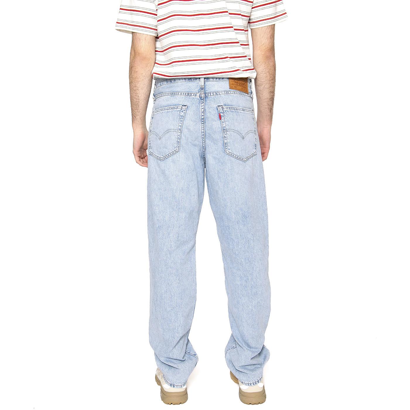 586 Loose Straight Varsity Academia LTW - Pantaloni Denim Jeans Uomo Blu 29037-0070 Light Indigo LEVIS 