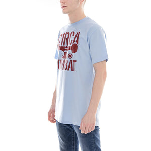 COMBAT T-SHIRT LIGHT BLUE MTS016-LIGHT BLUE  C1RCA 