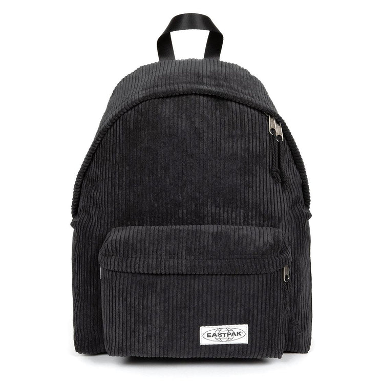 Padded Large Softrib Black - Zaino in Velluto Nero EK0A5BC3U821  EASTPAK 