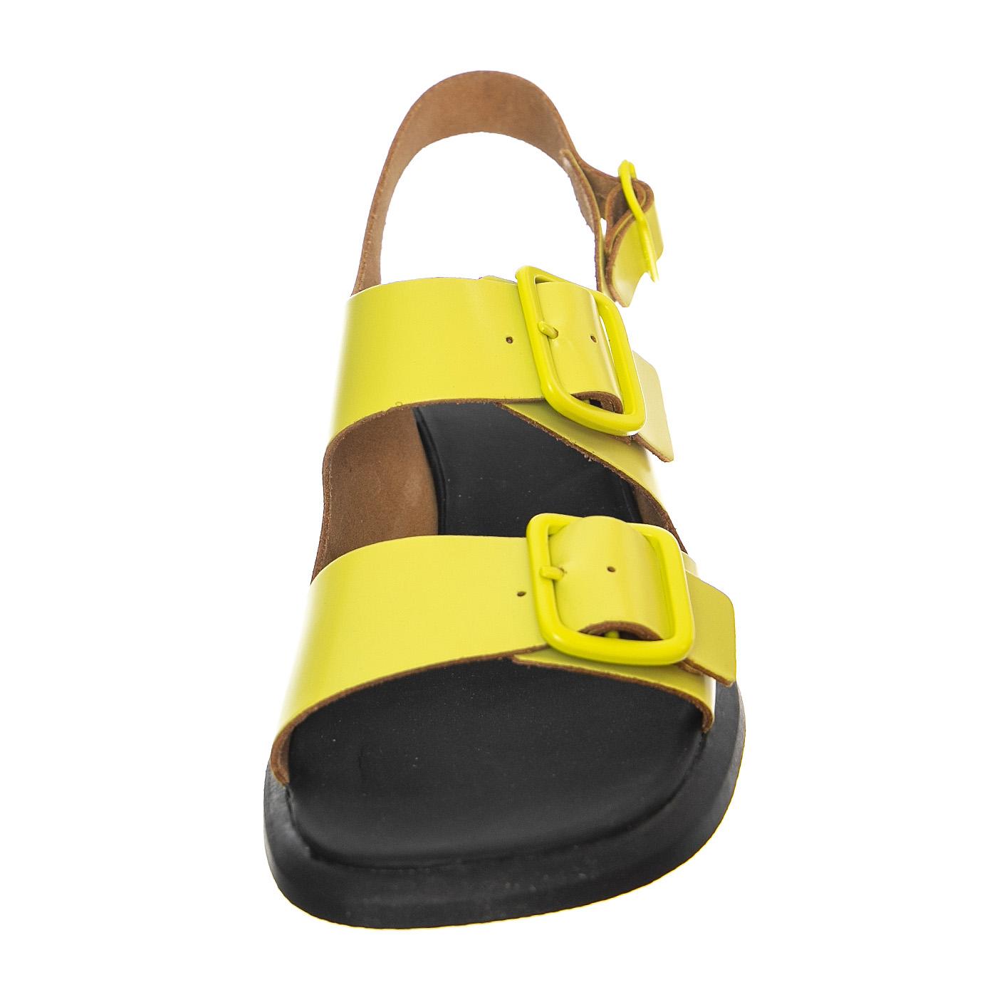 Docko Pomo / Dina Negro Verde - Sandali Donna Verdi K201491-002  CAMPER 