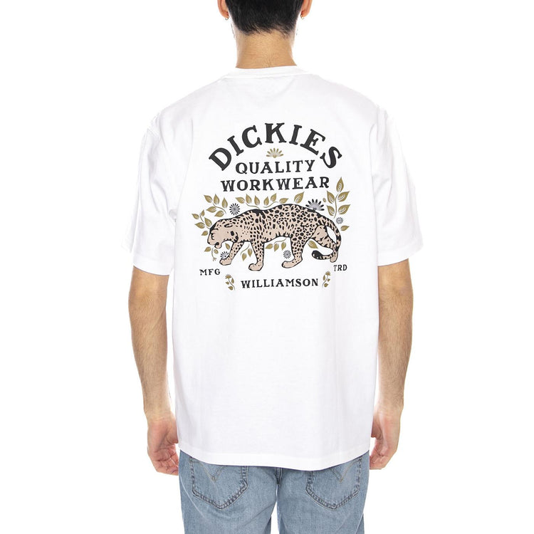 Fort Lewis SS Maglietta -- Maglietta Uomo Bianca DK0A4XO7WHX1 . DICKIES 