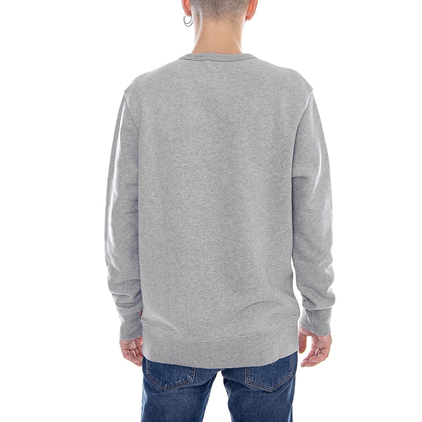 GRAPHIC CREW B HM FLEECE MIDTONE GREY HTR 17895-0030  LEVIS 